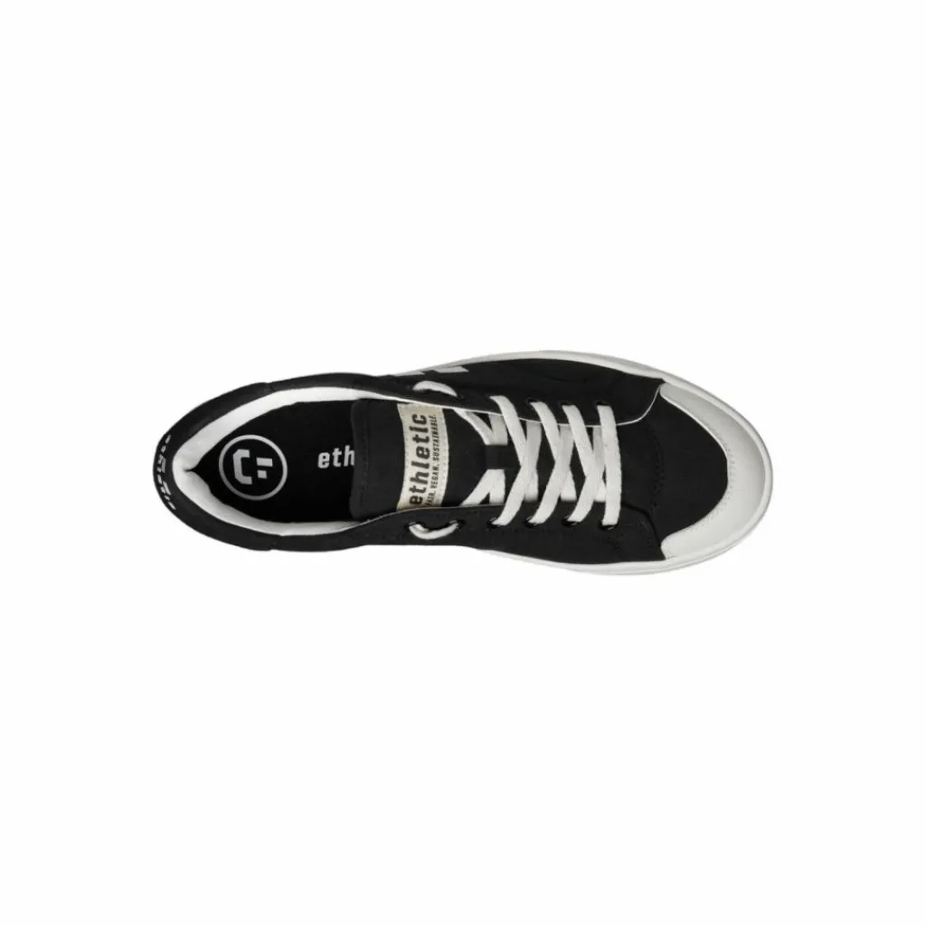 ethletic Skateboarding<· Active Lo Cut jet black - just white