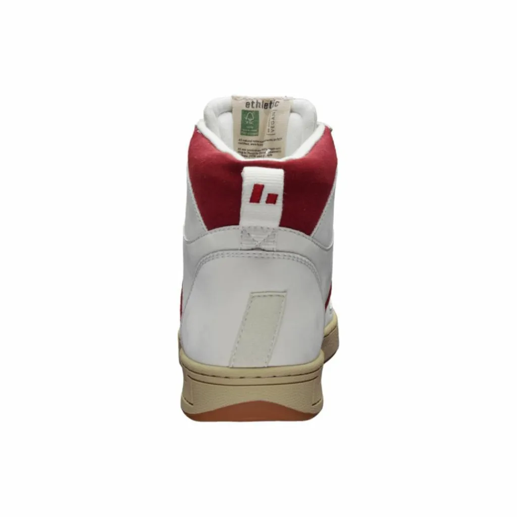 ethletic Skateboarding<· Carl Chalk White Accent Rio Red