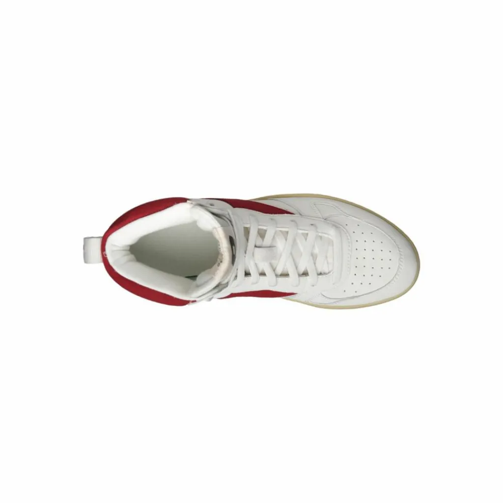 ethletic Skateboarding<· Carl Chalk White Accent Rio Red