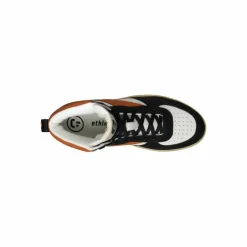 ethletic Skateboarding<· Carl Chalk White Cognac Brown