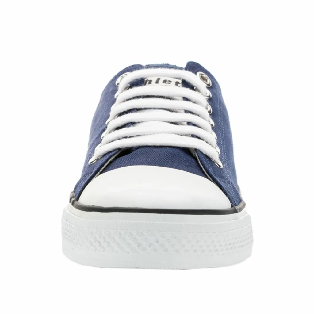 ethletic Sneaker|Sneaker<· Trainer White Cap Lo Cut ocean blue just white