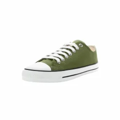 ethletic Skateboarding<· Trainer White Cap Lo Cut camping green just white