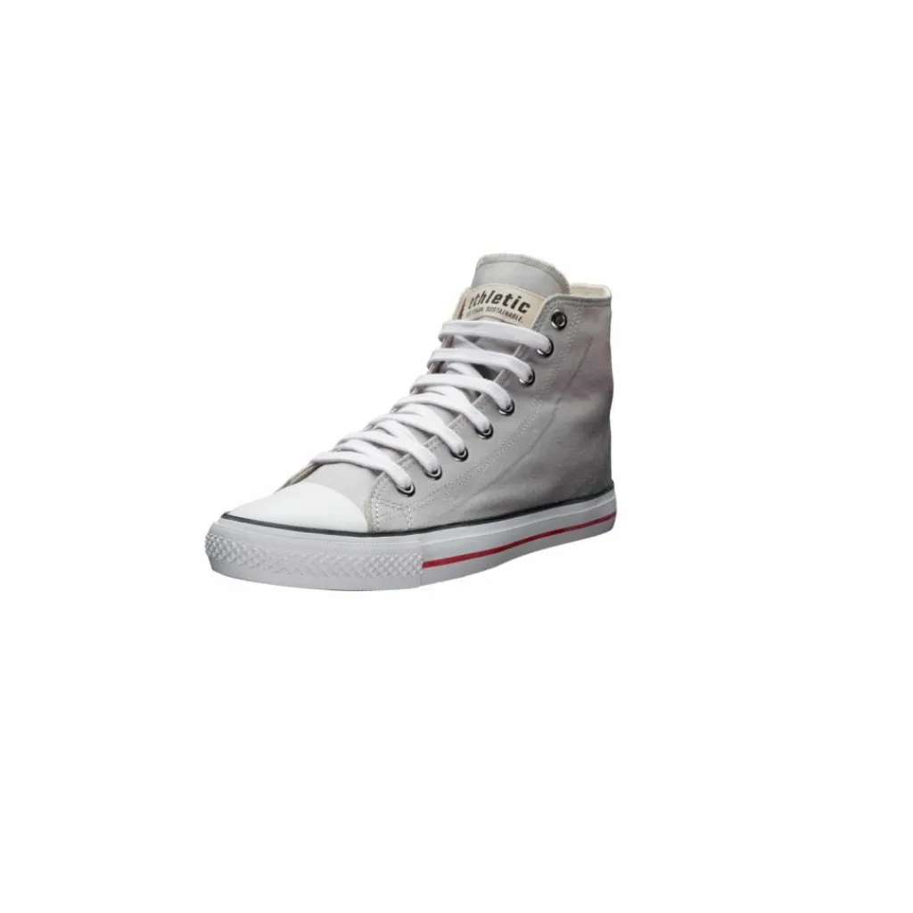 ethletic Skateboarding<· White Cap Hi Cut Mirage Grey P Just White