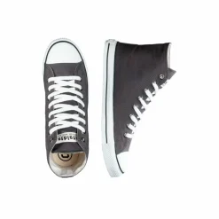 ethletic Skateboarding<· White Cap Hi Cut pewter grey - just white