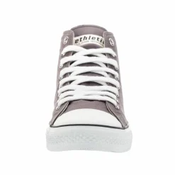 ethletic Skateboarding<· White Cap Hi Cut pewter grey - just white