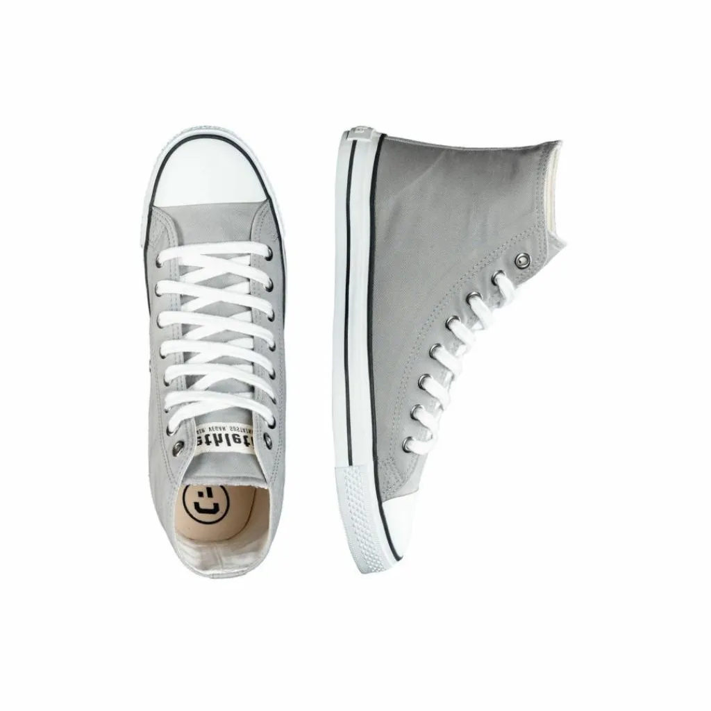 ethletic Skateboarding<· White Cap Hi Cut urban grey just white