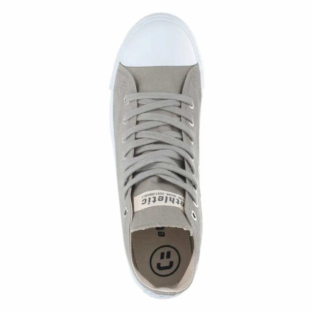 ethletic Skateboarding<· White Cap Hi Cut frozen olive just white