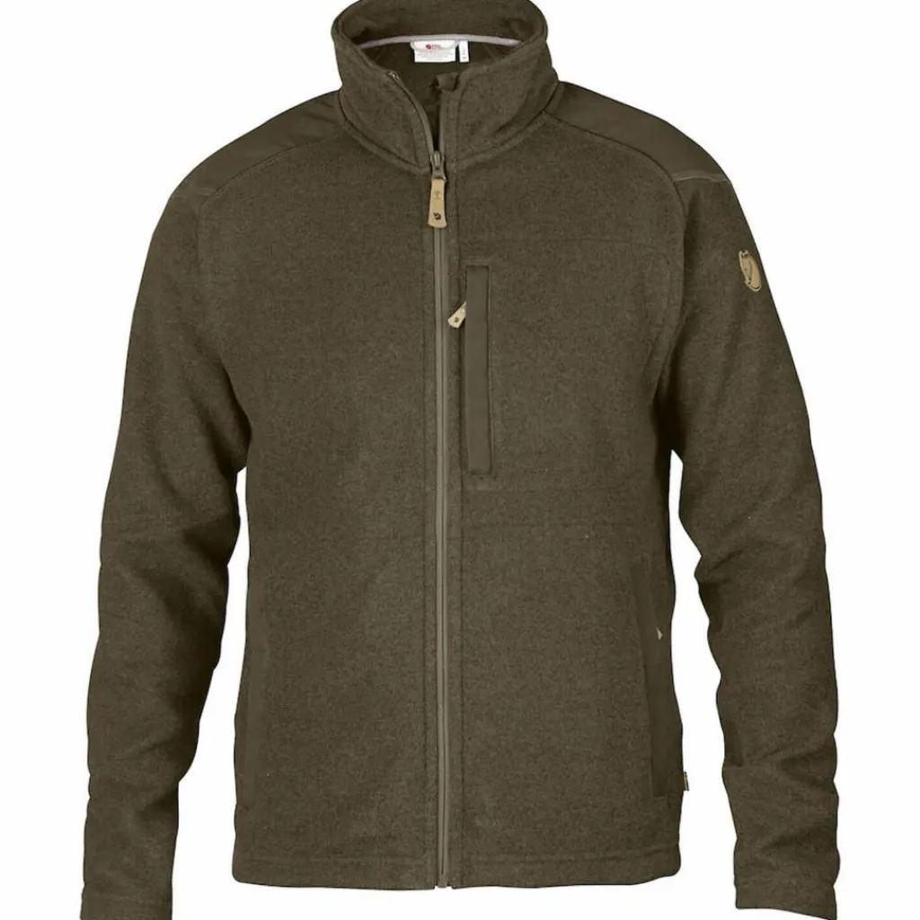 FJÄLLRÄVEN Übergangsjacken<· Buck Fleece Dunkeloliv