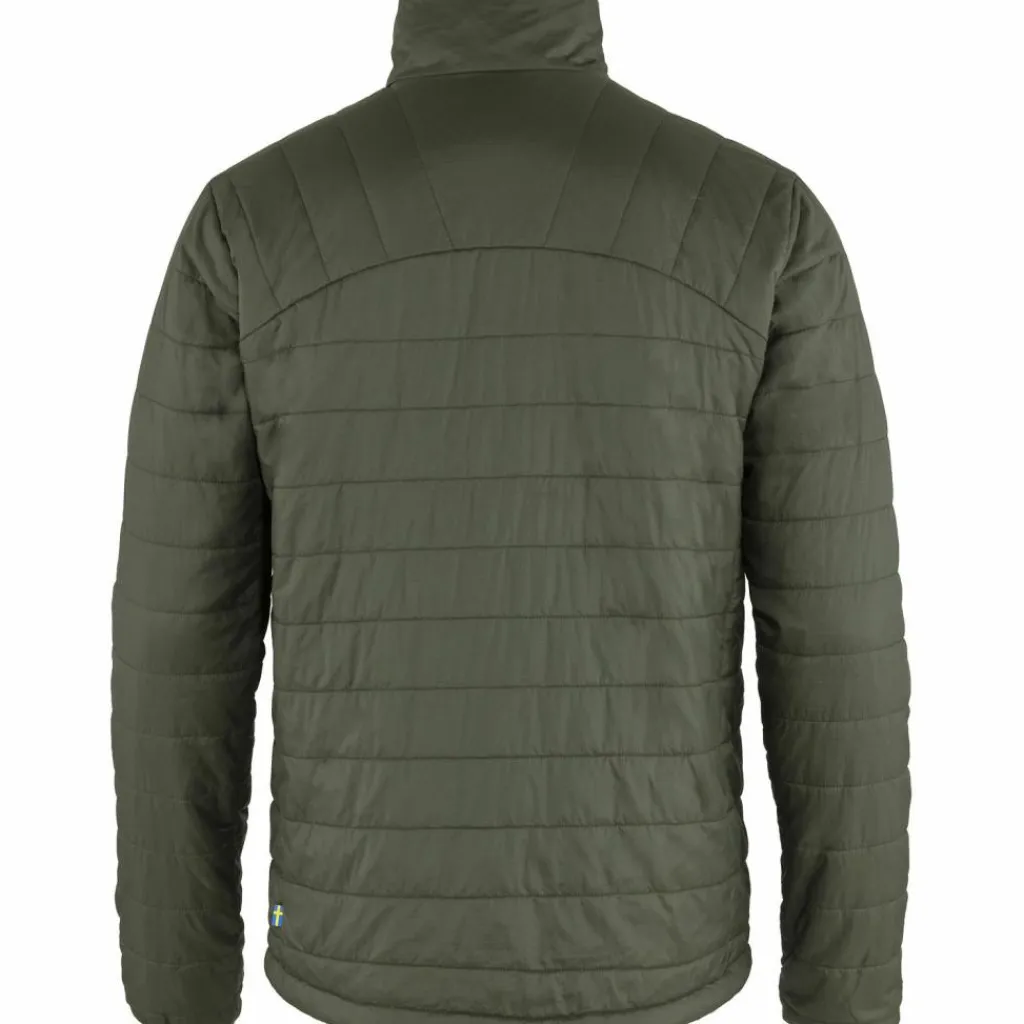 FJÄLLRÄVEN Winterjacken<· Expedition X-Lätt Tannengrün