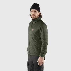 FJÄLLRÄVEN Winterjacken<· Expedition X-Lätt Tannengrün