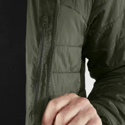 FJÄLLRÄVEN Winterjacken<· Expedition X-Lätt Tannengrün