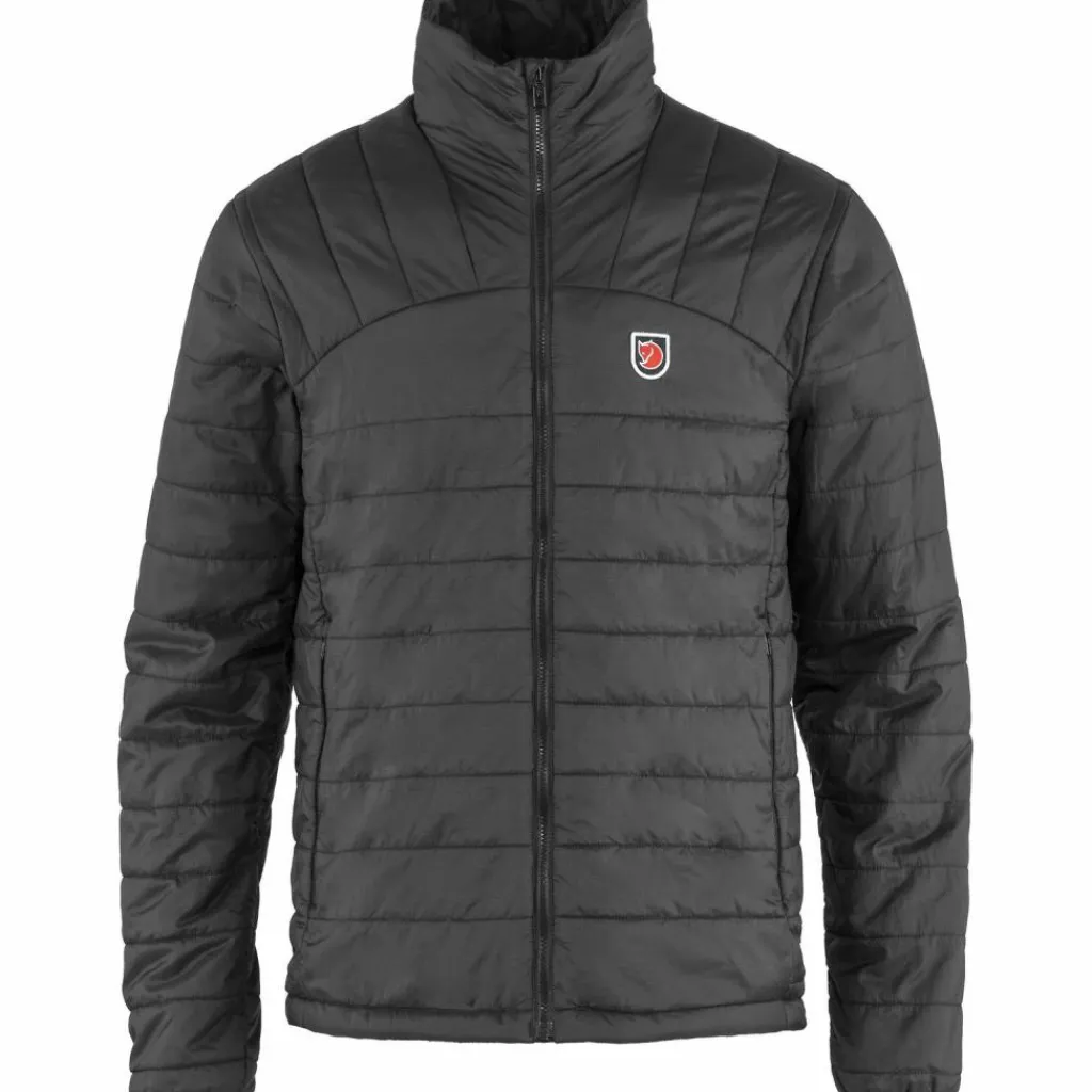 FJÄLLRÄVEN Winterjacken<· Expedition X-Lätt Schwarz