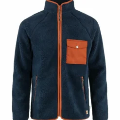 FJÄLLRÄVEN Jacken|Fleecejacken<· Vardag navy-autumn leaf