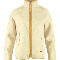 FJÄLLRÄVEN Fleecejacken<· Vardag Perlweiß