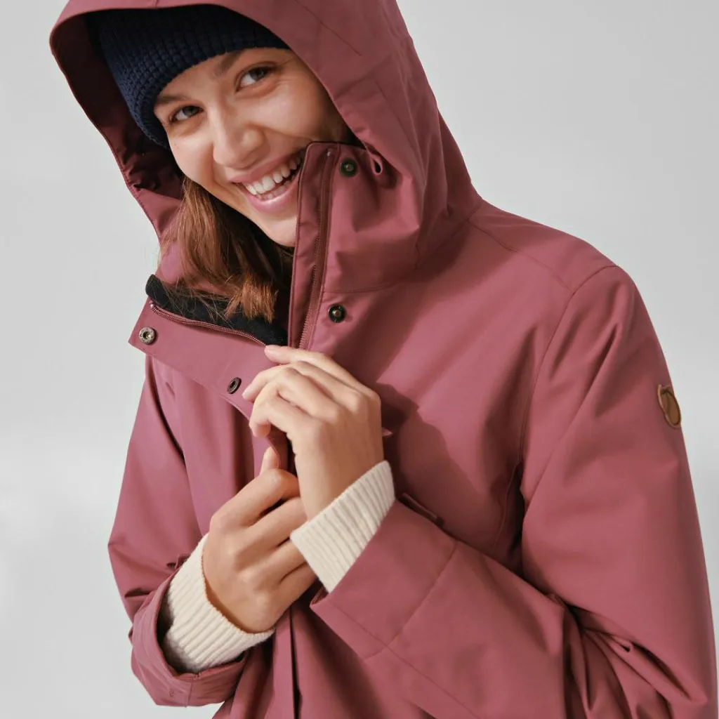 FJÄLLRÄVEN Winterjacken<· Visby 3 in 1 Rose