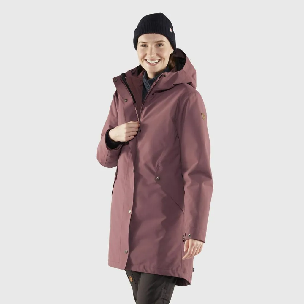 FJÄLLRÄVEN Winterjacken<· Visby 3 in 1 Rose