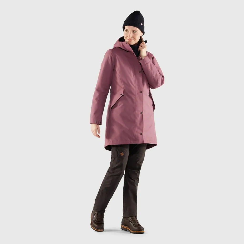 FJÄLLRÄVEN Winterjacken<· Visby 3 in 1 Rose
