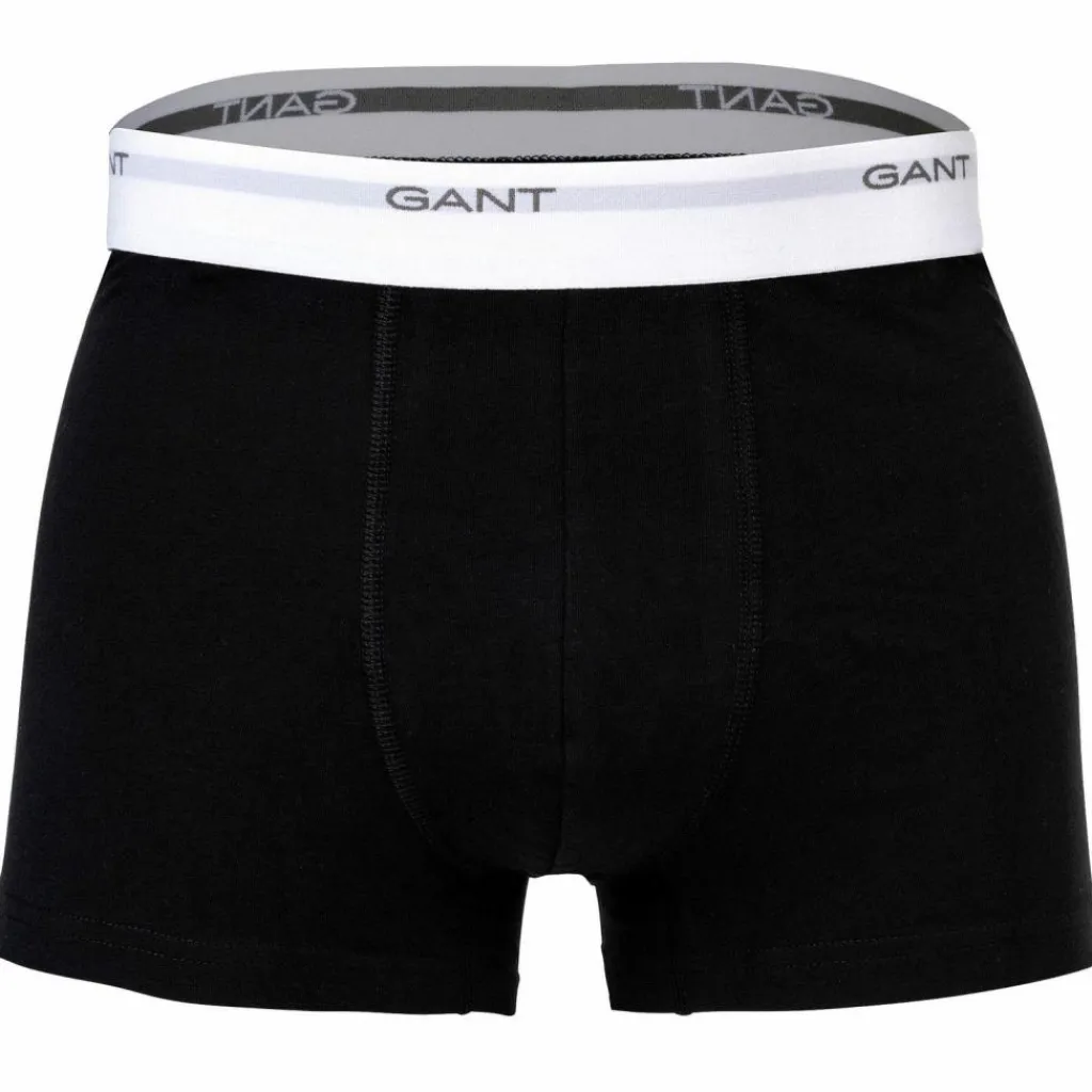 GANT Unterwäsche<· Boxershort Schwarz/Schwarz/Grau/Weiß