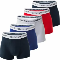 GANT Unterwäsche<· Boxershort Schwarz/Blau/Rot/Wei&szlig;
