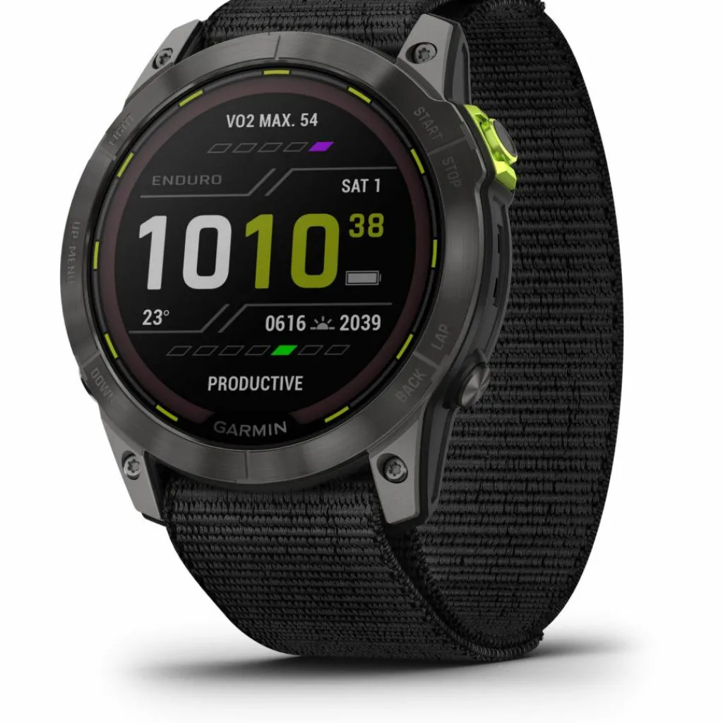 Garmin Uhren & Tracker|Uhren & Tracker<· Enduro 2 Solar black
