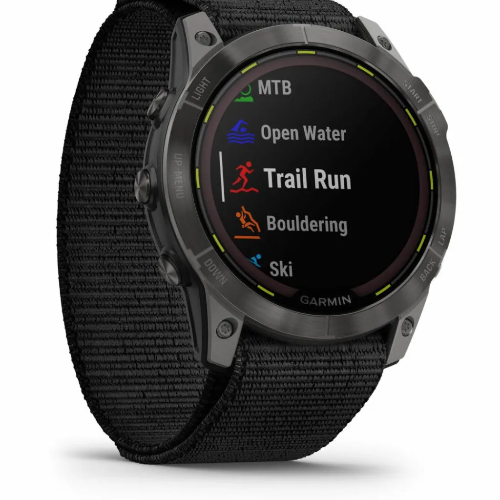 Garmin Uhren & Tracker|Uhren & Tracker<· Enduro 2 Solar black