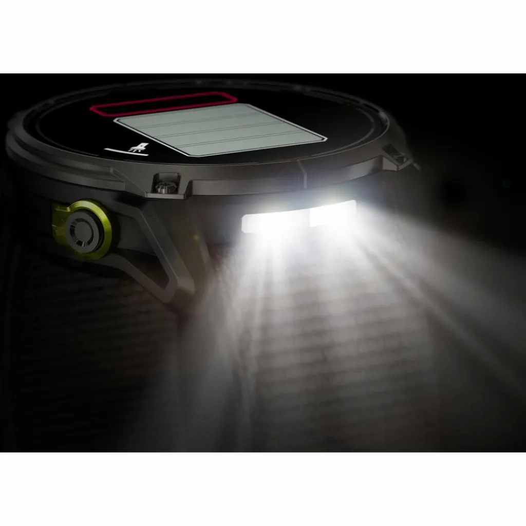 Garmin Trailrunning|Uhren & Tracker<· Enduro 3 Solar Sapphire Titan schwarz-carbongrau