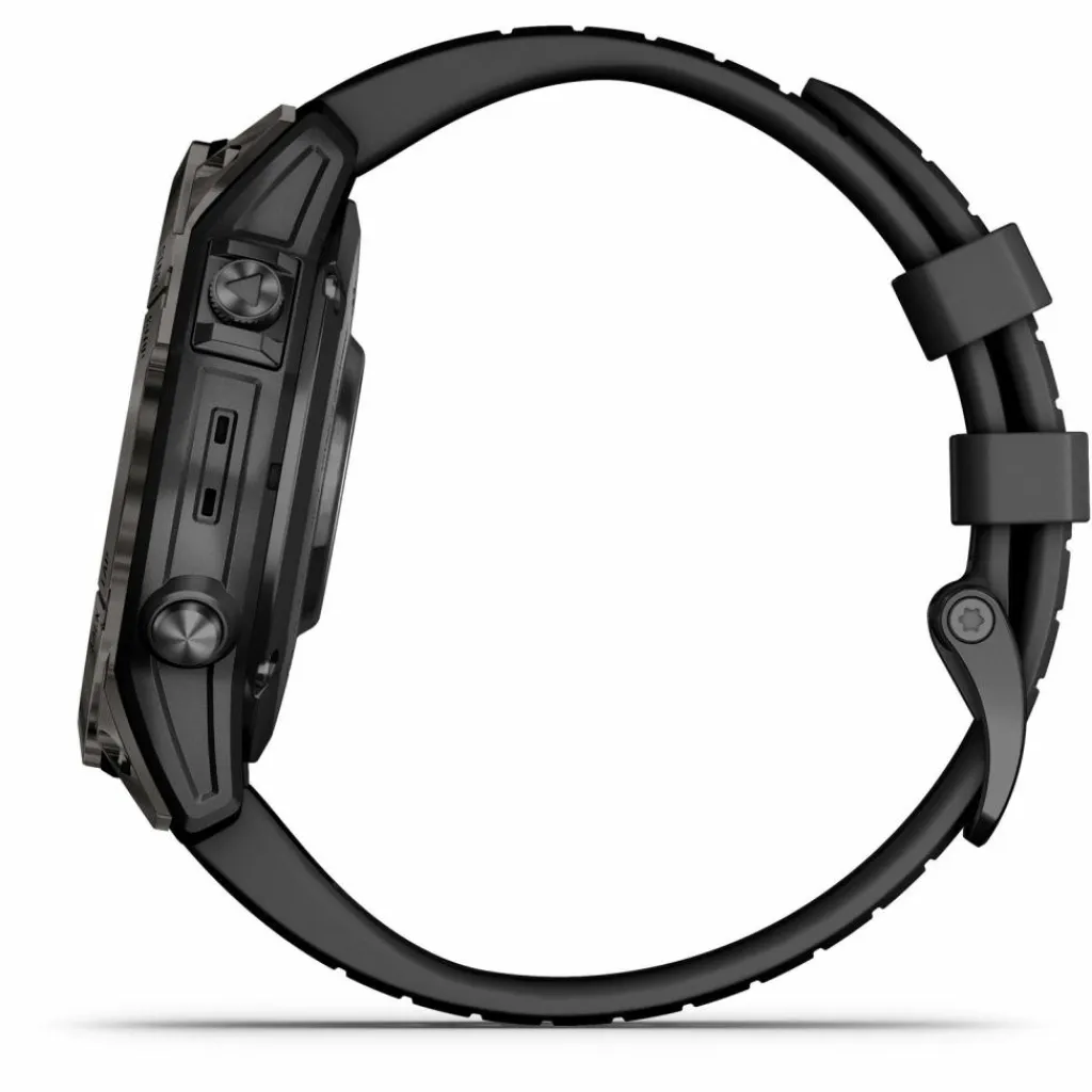 Garmin Uhren & Tracker|Uhren & Tracker<· EPIX PRO 47 MM schwarz-carbongrau titan