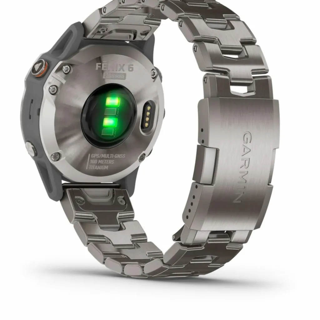 Garmin Uhren & Tracker|Uhren & Tracker<· fenix 6 Pro and Sapphire grau titan
