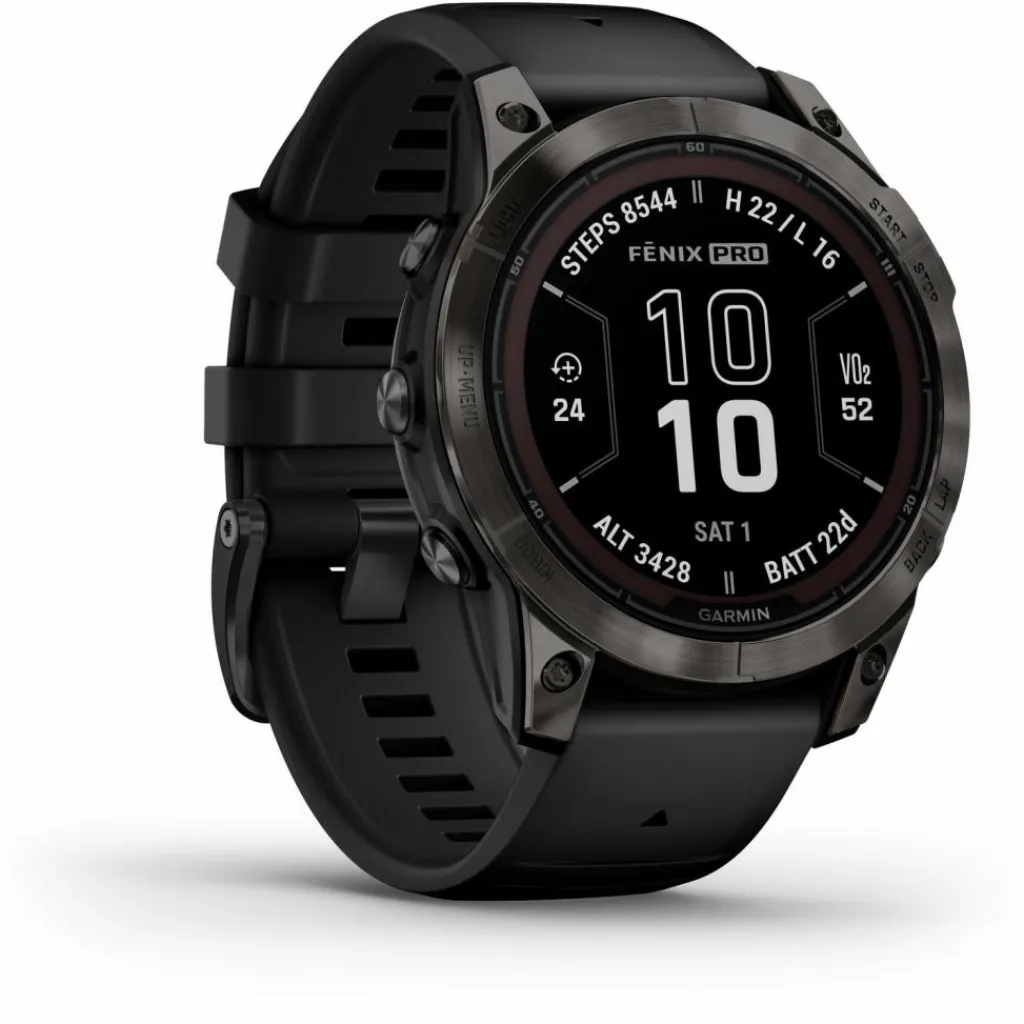 Garmin Uhren & Tracker|Uhren & Tracker<· FENIX 7 PRO SAPHIR SOLAR gray