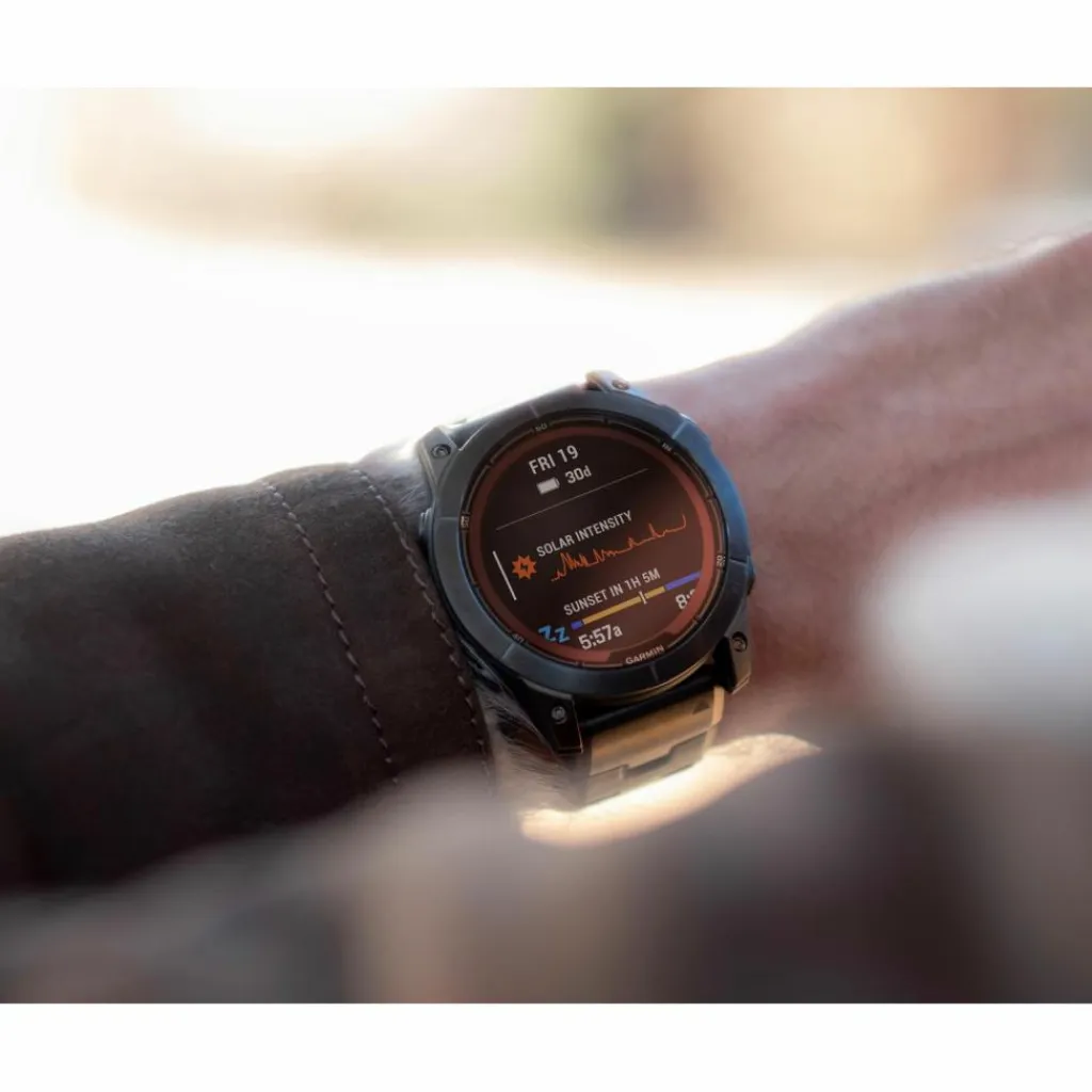 Garmin Uhren & Tracker|Uhren & Tracker<· FENIX 7X PRO SAPHIR SOLAR gray
