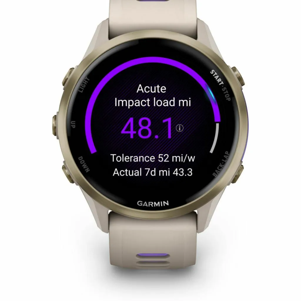 Garmin Wandern|Training<· Forerunner 970 gray-softgold