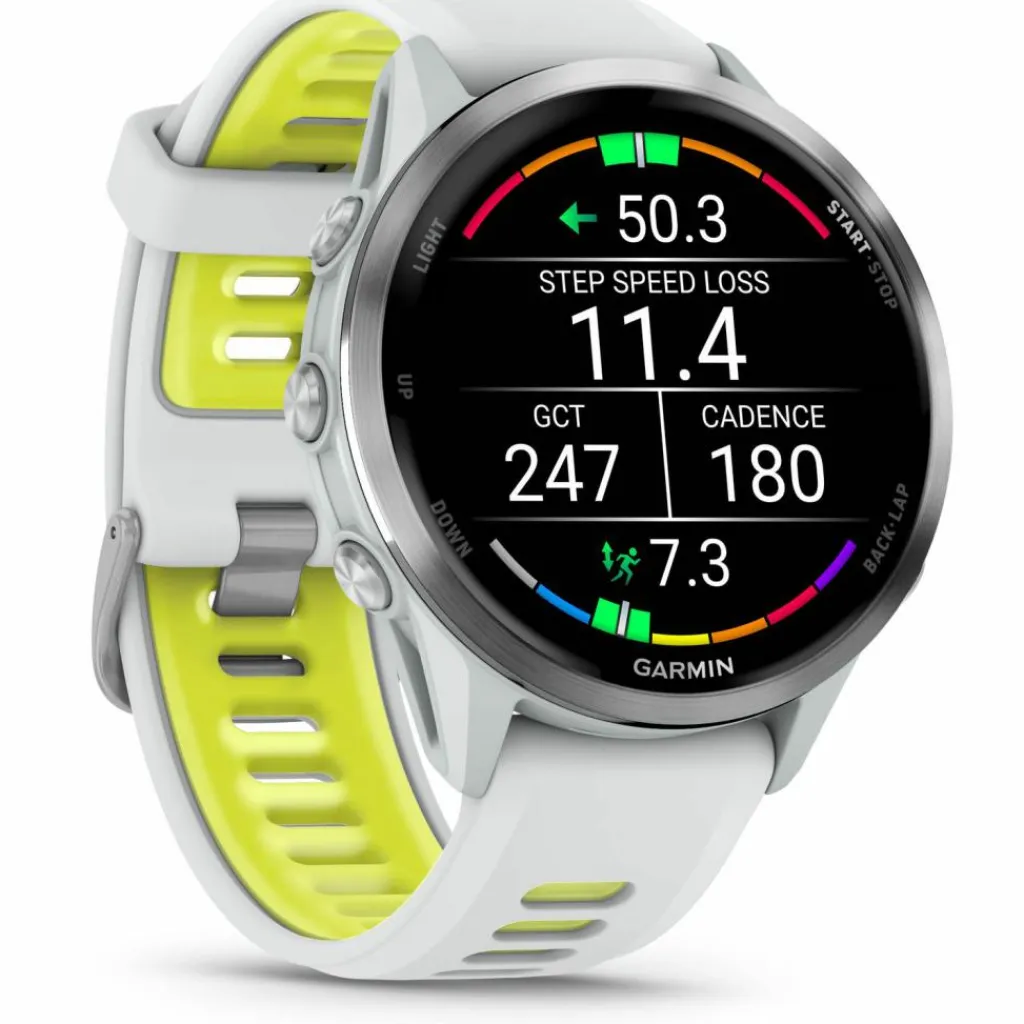 Garmin Wandern|Training<· Forerunner 970 steinweiss-titanium