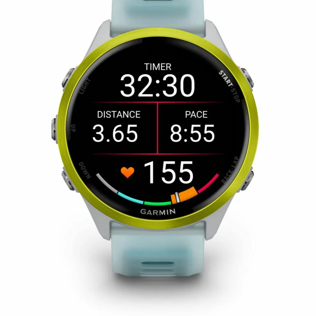 Garmin Trailrunning|Uhren & Tracker<· Forerunner 570 steinweiss-amp yellow