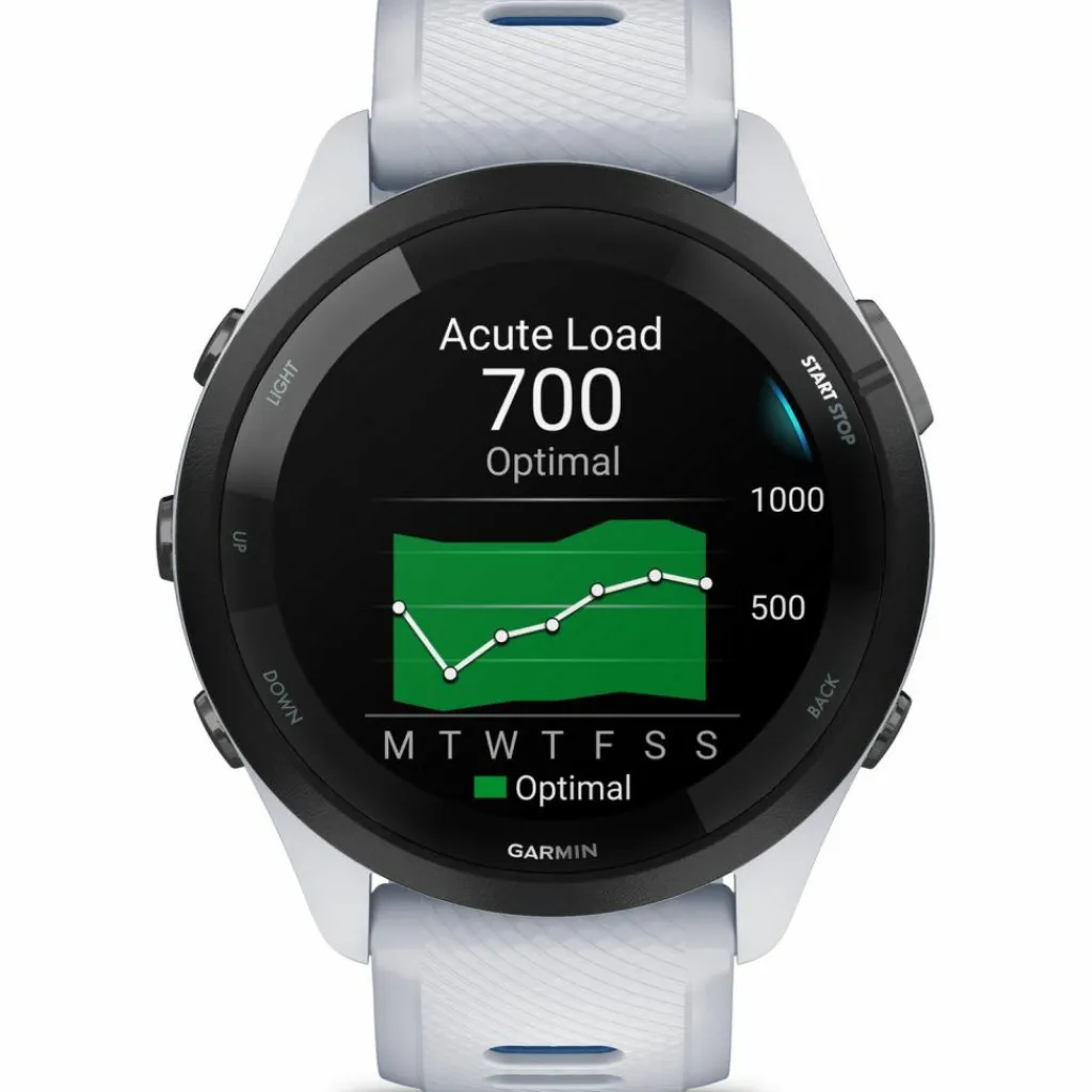 Garmin Uhren & Tracker|Uhren & Tracker<· Forerunner 265 Music whitestone