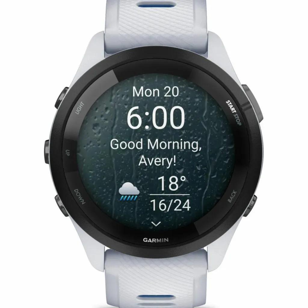 Garmin Uhren & Tracker|Uhren & Tracker<· Forerunner 265 Music whitestone