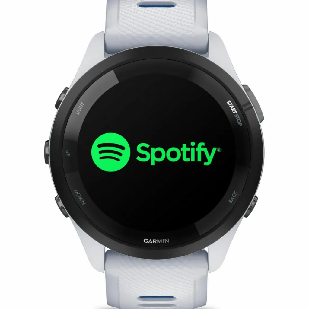 Garmin Uhren & Tracker|Uhren & Tracker<· Forerunner 265 Music whitestone