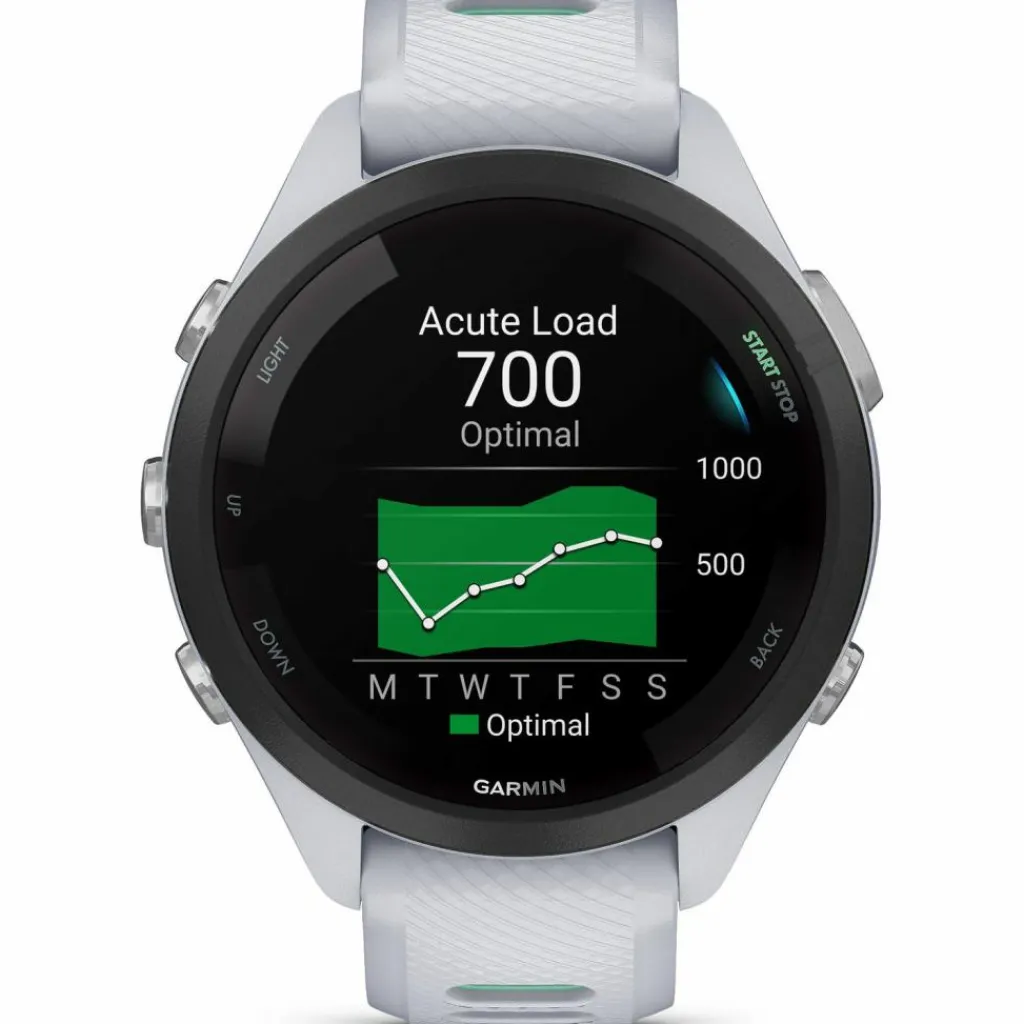 Garmin Wandern|Uhren & Tracker<· Forerunner 265 S Music whitestone