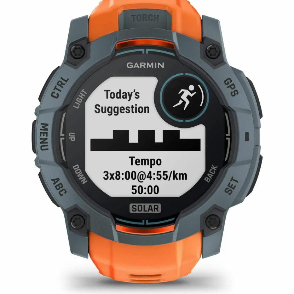 Garmin Uhren & Tracker|Uhren & Tracker<· Instinct 3 Solar 50 mm solstice