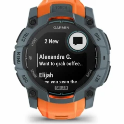 Garmin Uhren & Tracker|Uhren & Tracker<· Instinct 3 Solar 50 mm solstice
