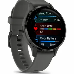 Garmin Uhren & Tracker|Uhren & Tracker<· Venu 3 S kieselgrau-schiefergrau