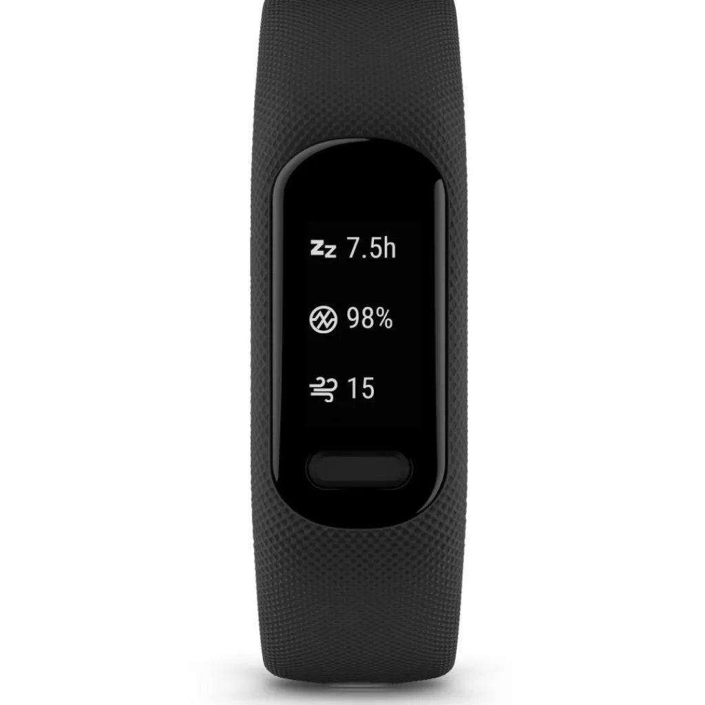 Garmin Uhren & Tracker|Uhren & Tracker<· vivosmart 5 schwarz