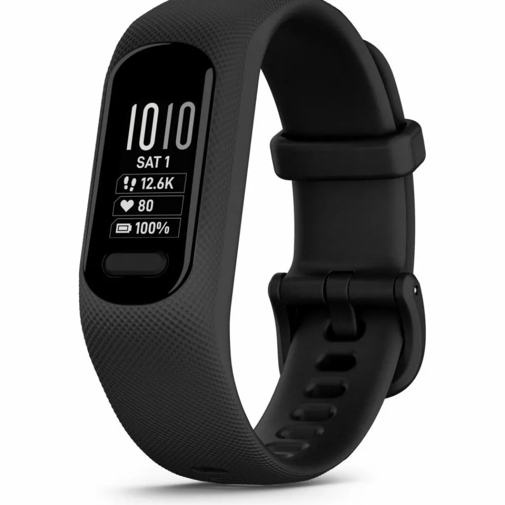 Garmin Uhren & Tracker|Uhren & Tracker<· vivosmart 5 L schwarz