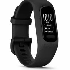 Garmin Uhren & Tracker|Uhren & Tracker<· vivosmart 5 L schwarz