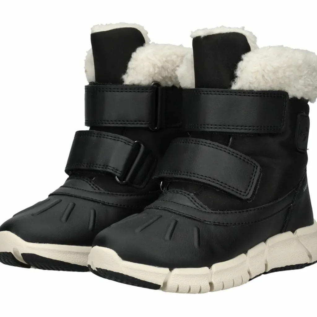 Geox Winterschuhe|Boots & Stiefel<· Stiefel Schwarz