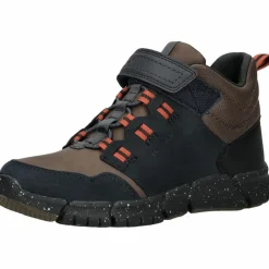 Geox Winterschuhe|Boots & Stiefel<· Stiefelette Blau/Braun