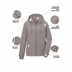 G.I.G.A. DX by killtec Pullover & Sweats<· GS 26 Steingrau071