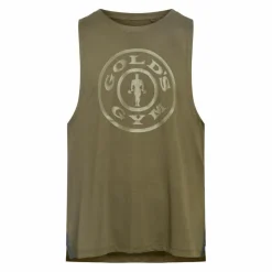 Gold's Gym Basketball|Tops & Tanks<· PIERCE dark olive