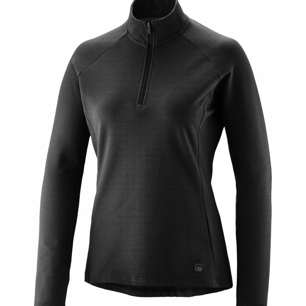 Gonso Trikots<· Essential Jersey Longsleeve Therm W Schwarz01104