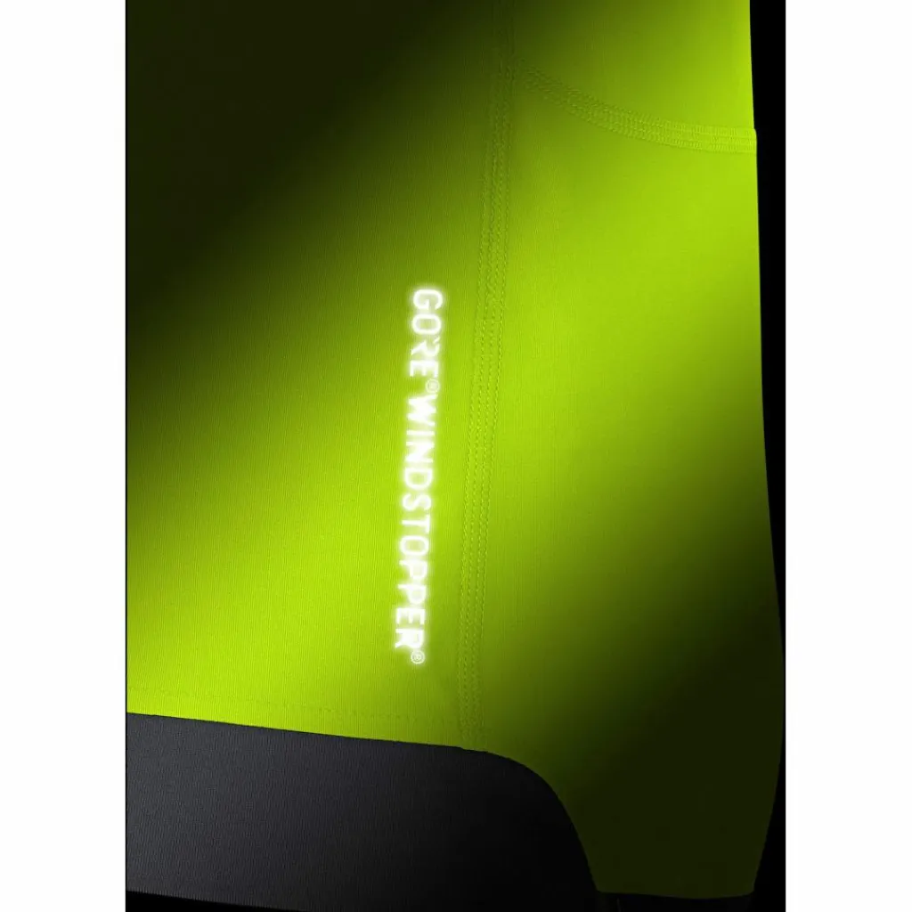 GOREWEAR Trailrunning|Nordic Walking<· R3 Partial GORE® WINDSTOPPER® neon yellow-black
