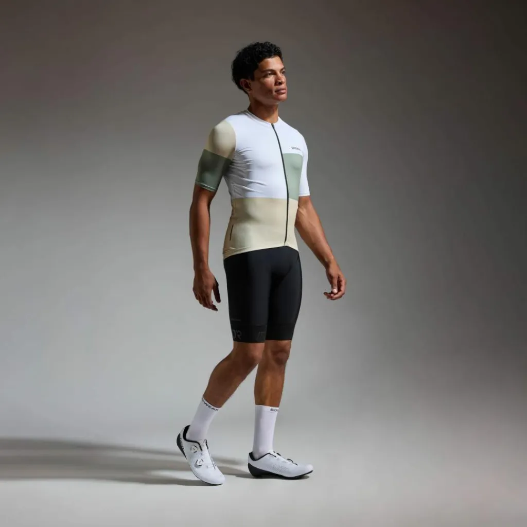 GOREWEAR Trikots<· SWIFTRIDE Block white-slate green